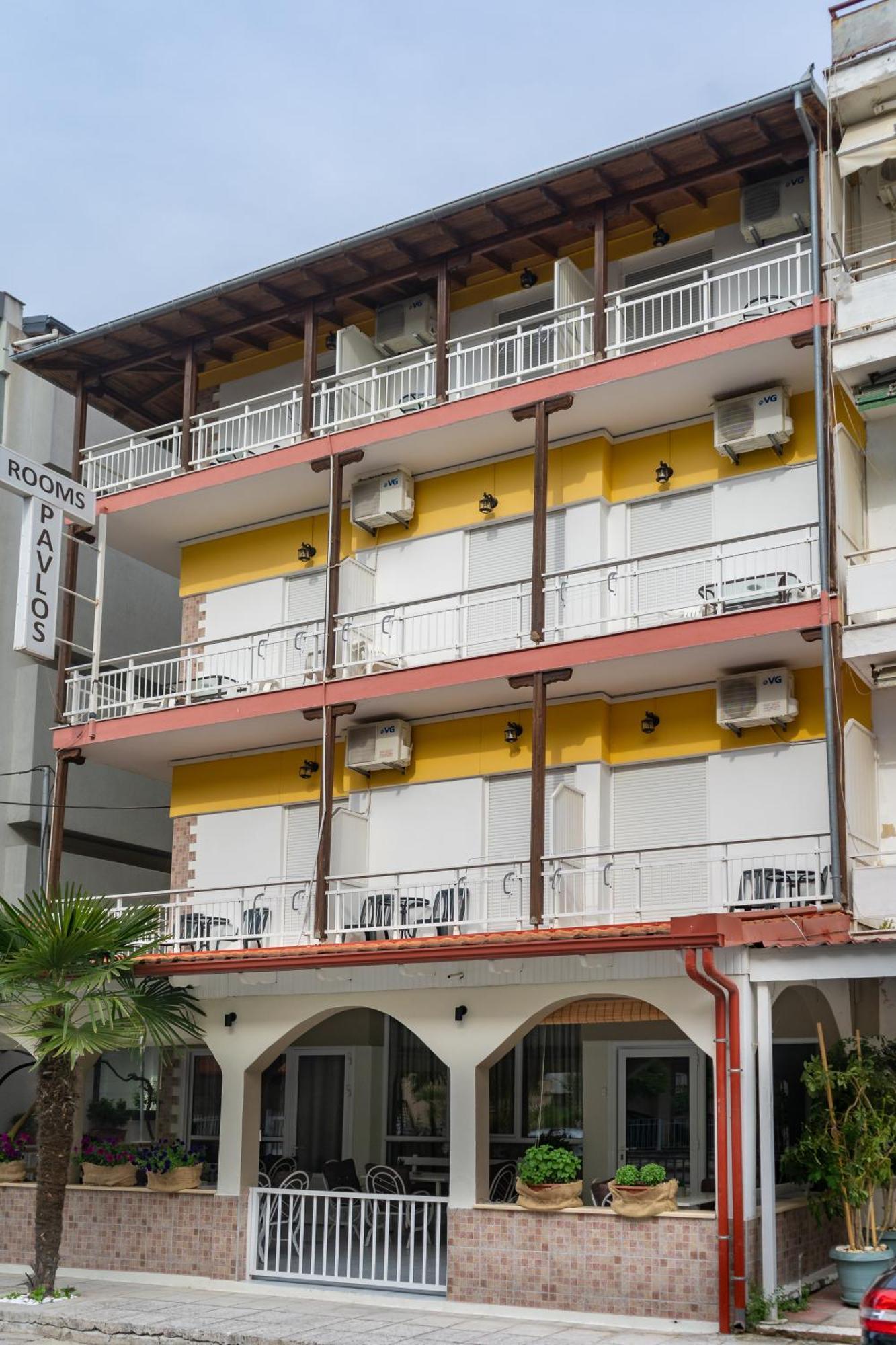 Hotel Pavlos Paralía Esterno foto